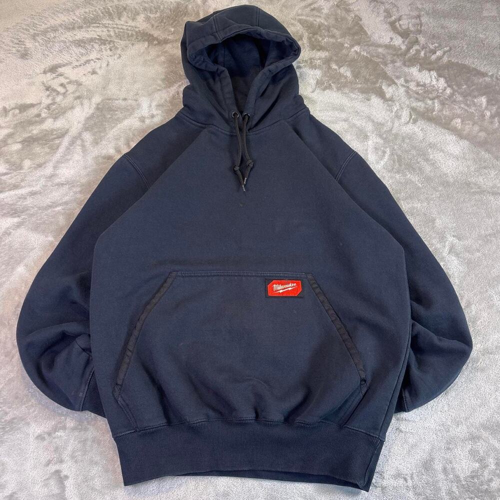 Milwaukee 350B Heavy Duty Tear Resistant Hoodie Men’s Small Black